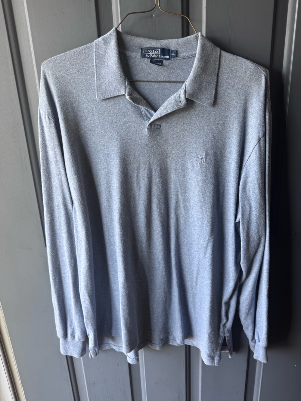 Polo by Ralph Lauren Light Blue Long-Sleeve Polo Shirt